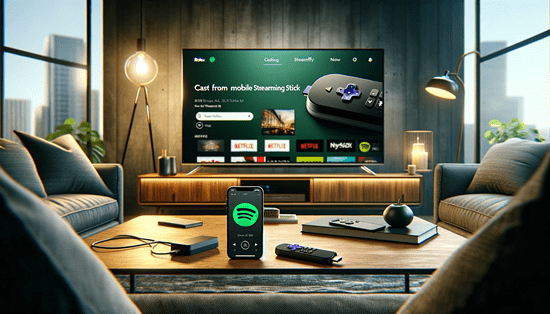 Cast from Mobile with Roku Streaming Stick