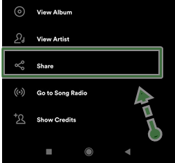 How To share Spotify Playlist On Mobile step 4