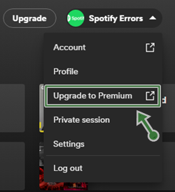 How to Change Spotify Payment Method step 1