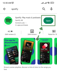 How to Download Spotify Premium Apk from play store step 3