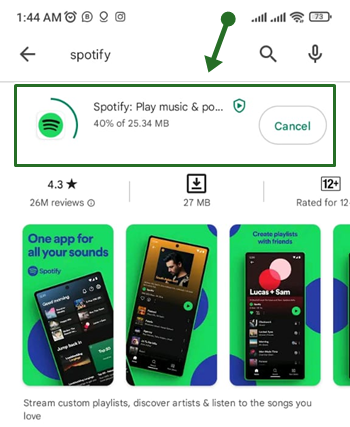 How to Get Spotify Premium on Android step 1