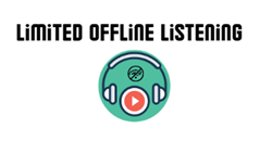 Limited offline listening