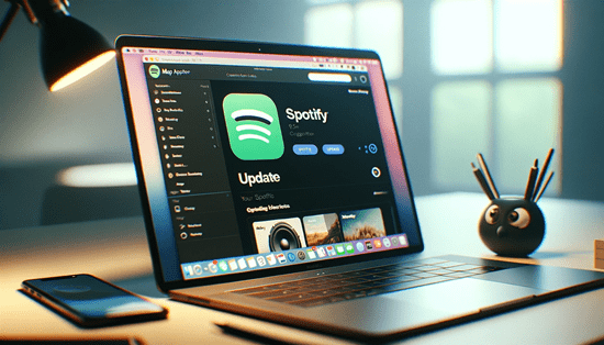 Update Spotify Using the Mac App Store