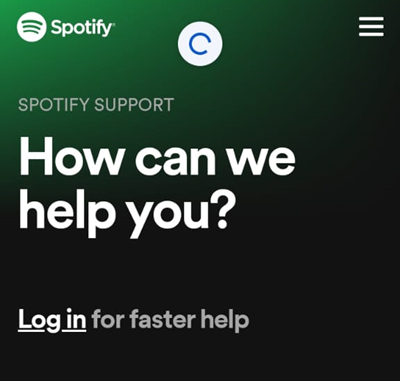 contact spotify support