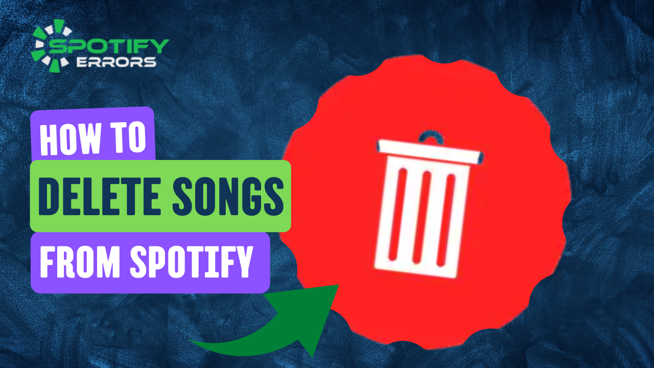 how to delete songs from spotify