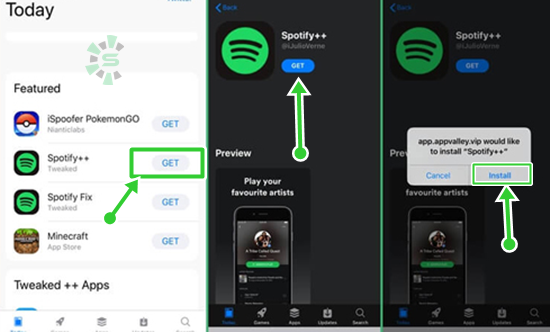 how to download spotify for ios step 5